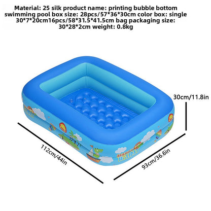 Children's inflatable pool