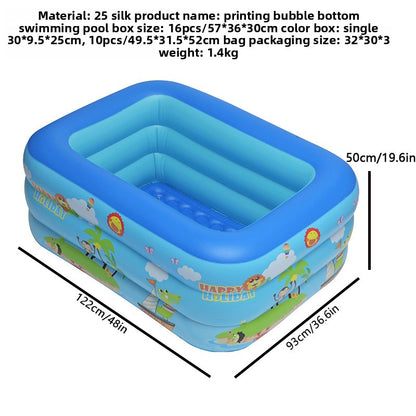 Children's inflatable pool