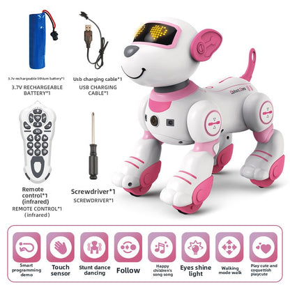 Children's intelligent robot dog toy