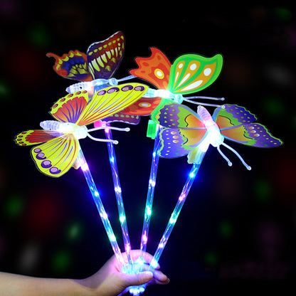 Children's LED Magic Glow Stick with Multiple Designs for Night Play