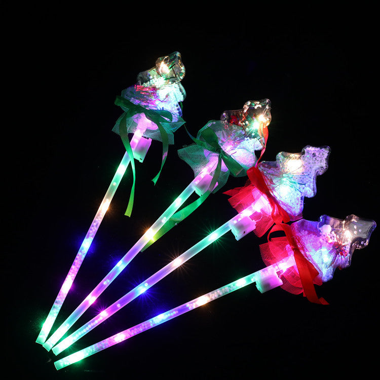 Children's LED Magic Glow Stick with Multiple Designs for Night Play