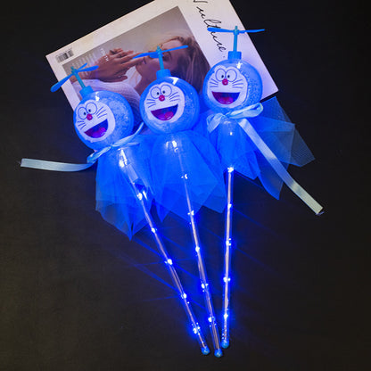 Children's LED Magic Glow Stick with Multiple Designs for Night Play