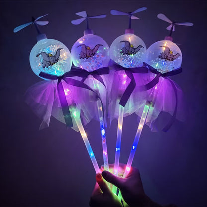 Children's LED Magic Glow Stick with Multiple Designs for Night Play