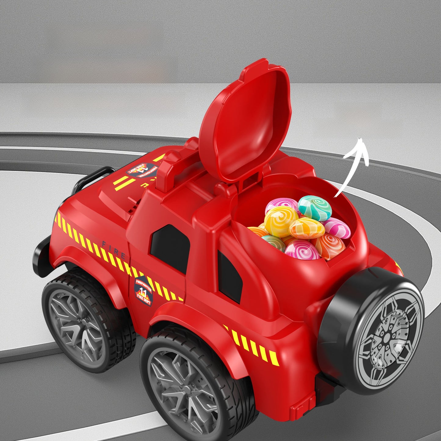 Children's mini police car-shaped toys