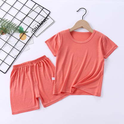Children's Modal Short-sleeved suit