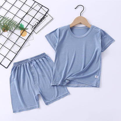 Children's Modal Short-sleeved suit