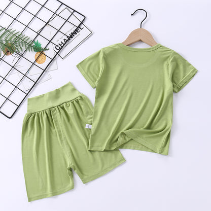 Children's Modal Short-sleeved suit