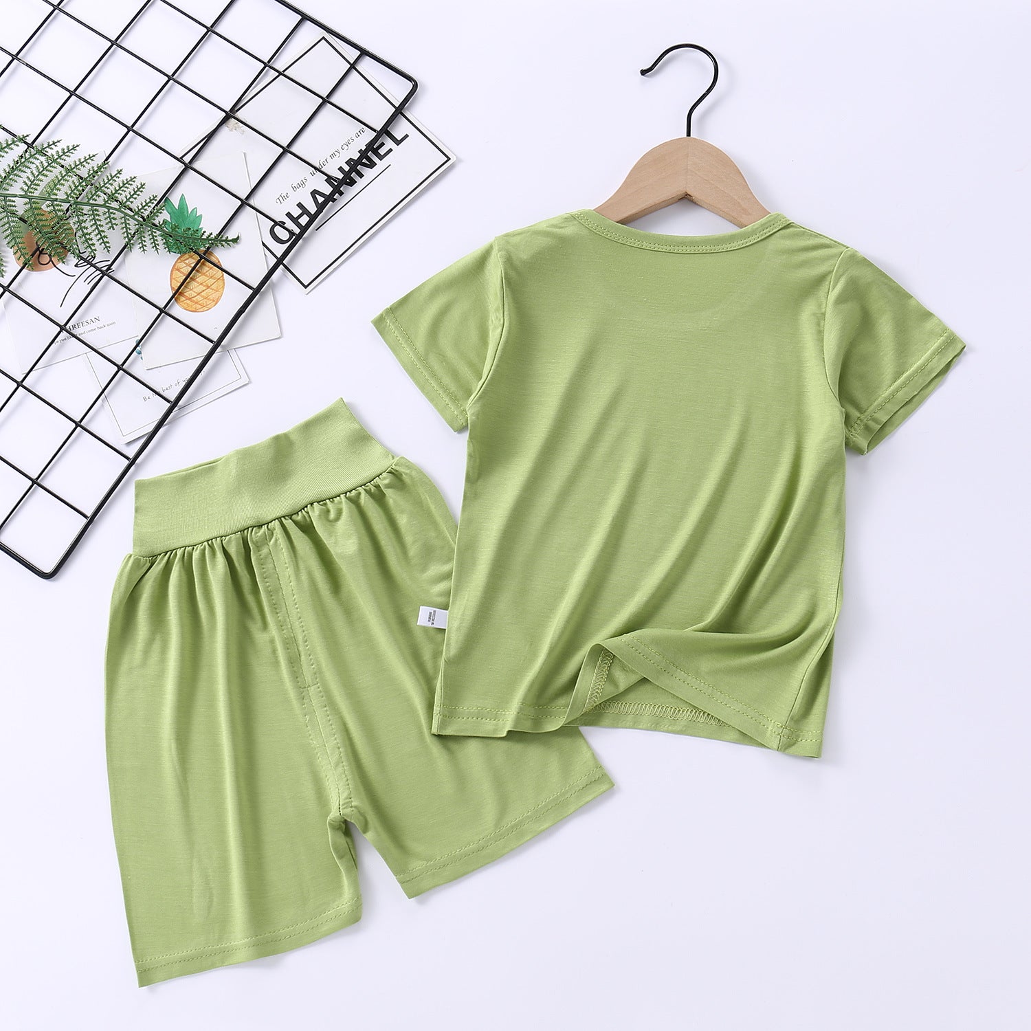 Children's Modal Short-sleeved suit