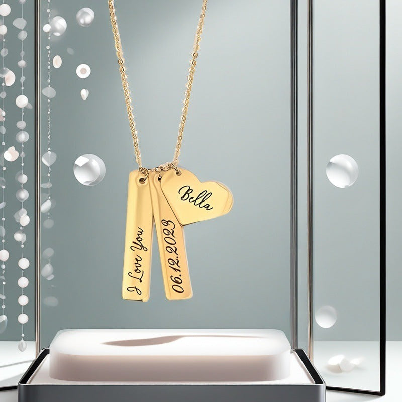 Children's necklace bone chain