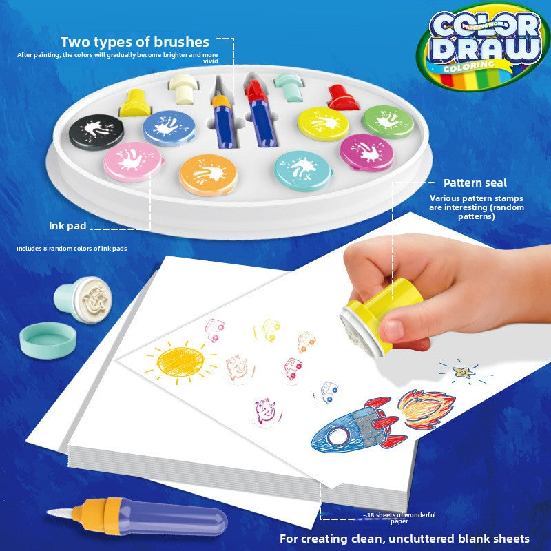 Children’s paintbrush toy