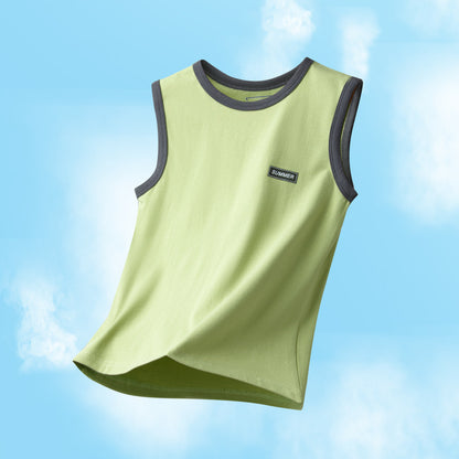 Children's Pajamas Boys and Boys Summer Home Clothes