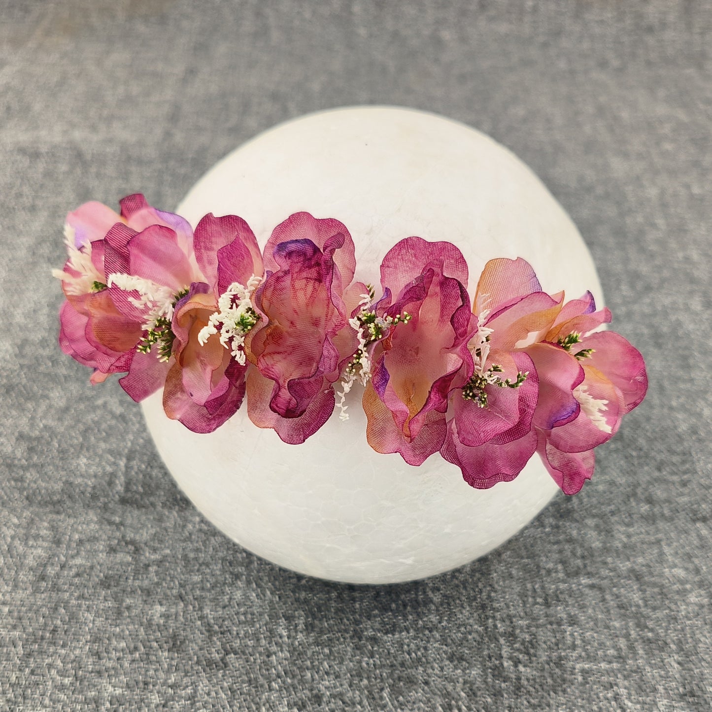 Children's photography headband flower wreath