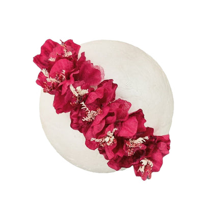 Children's photography headband flower wreath