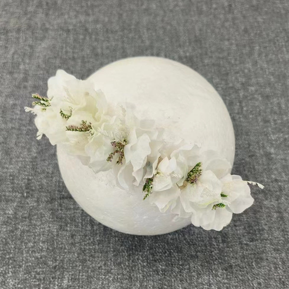 Children's photography headband flower wreath