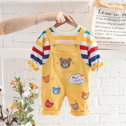 Children's Plaid Suspenders