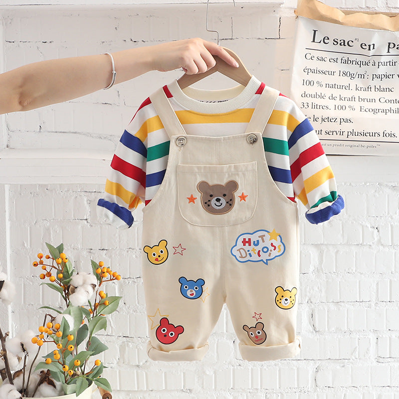 Children's Plaid Suspenders