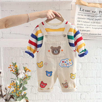 Children's Plaid Suspenders