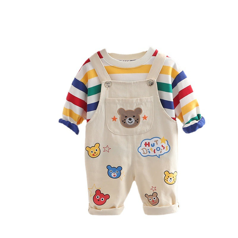 Children's Plaid Suspenders
