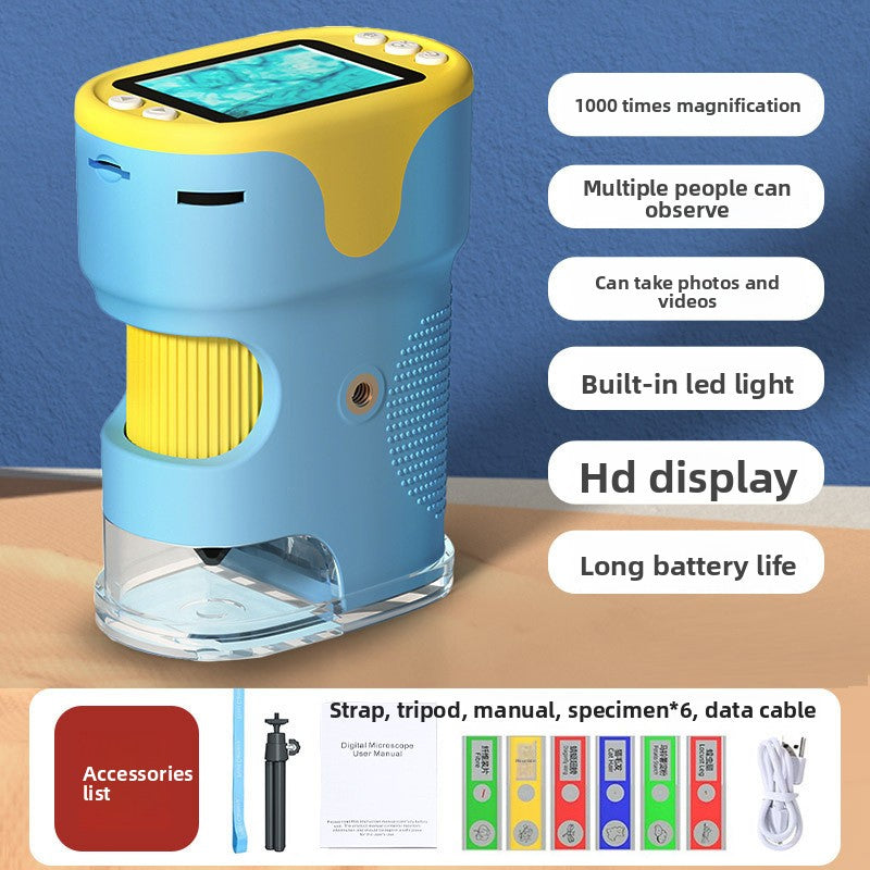 Children's Portable Digital Microscope