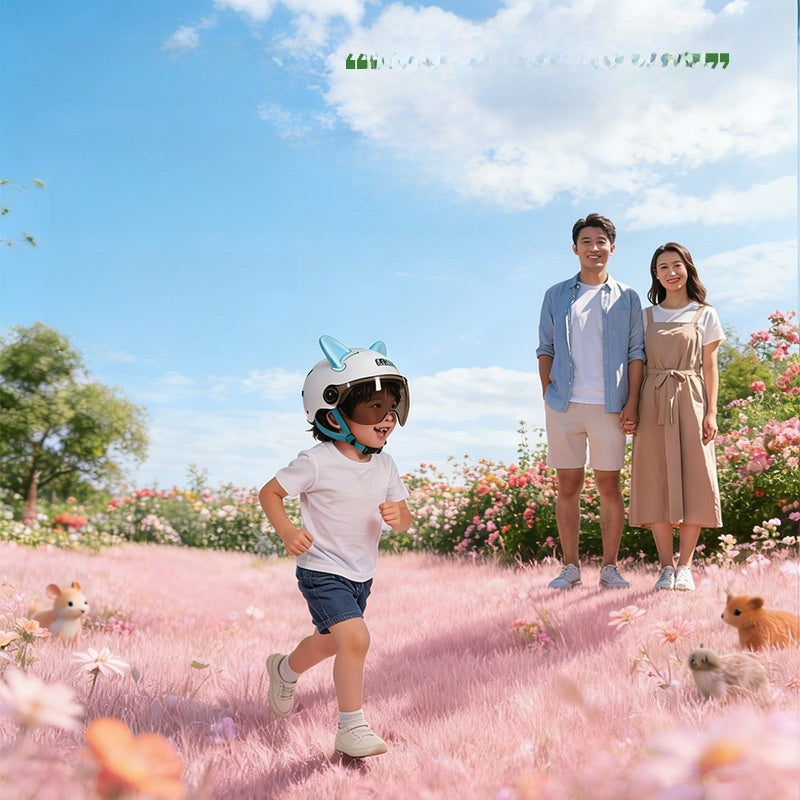 Children's Protective Bike Helmet with Ear Guards