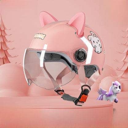 Children's Protective Bike Helmet with Ear Guards