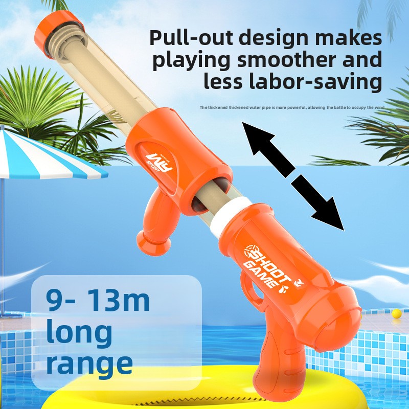 Children's pull-out water play beach toys