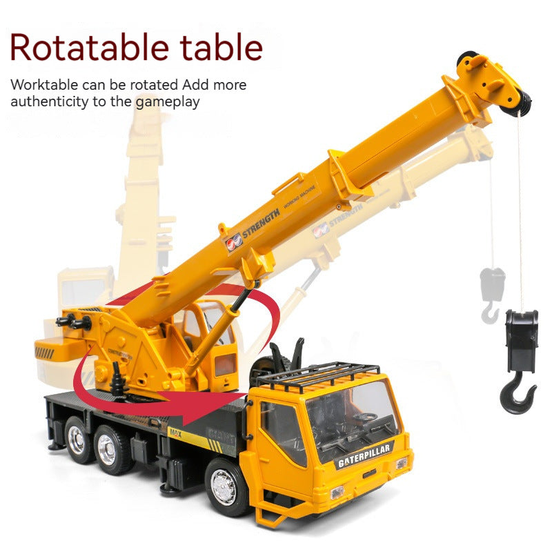 Children's remote control crane toy