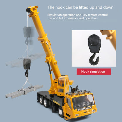 Children's remote control crane toy