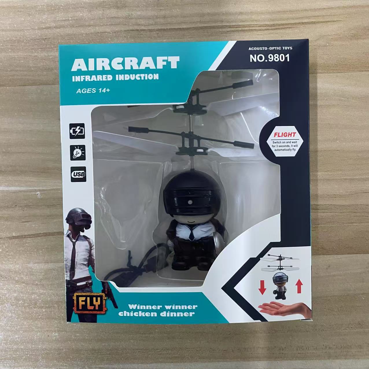 Children's Remote Control Helicopter with LED Lights