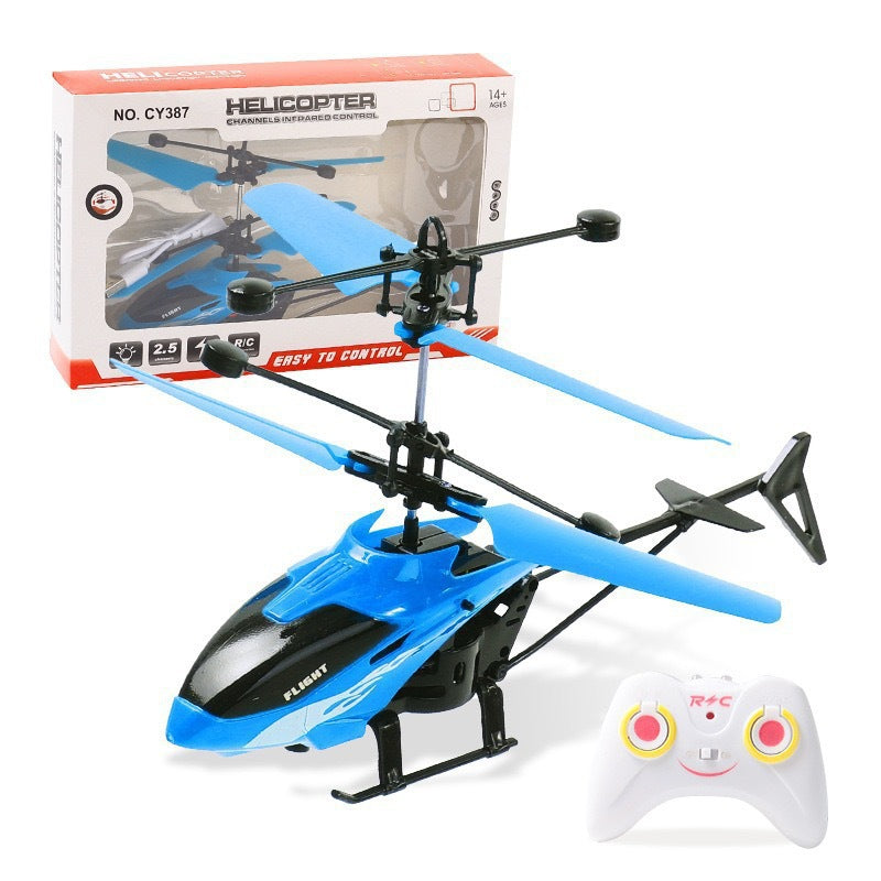 Children's Remote Control Helicopter with LED Lights