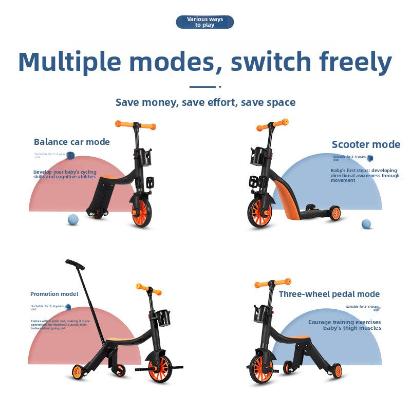 Children's Scooter Tricycle
