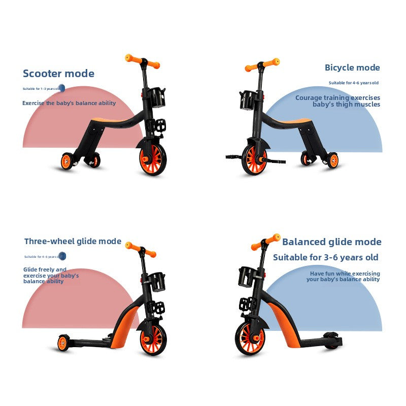 Children's Scooter Tricycle