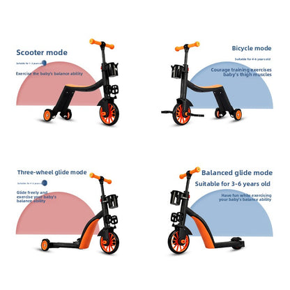 Children's Scooter Tricycle
