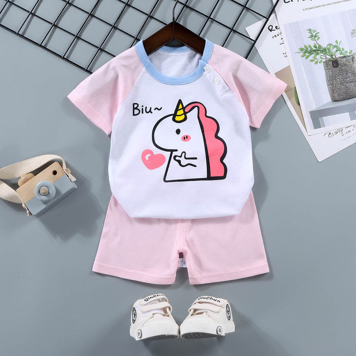 Children's Short Sleeve Cotton