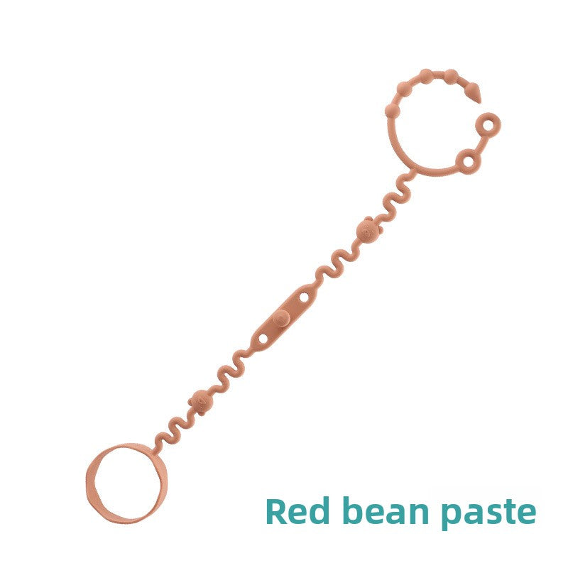 Children's silicone anti-drop chain