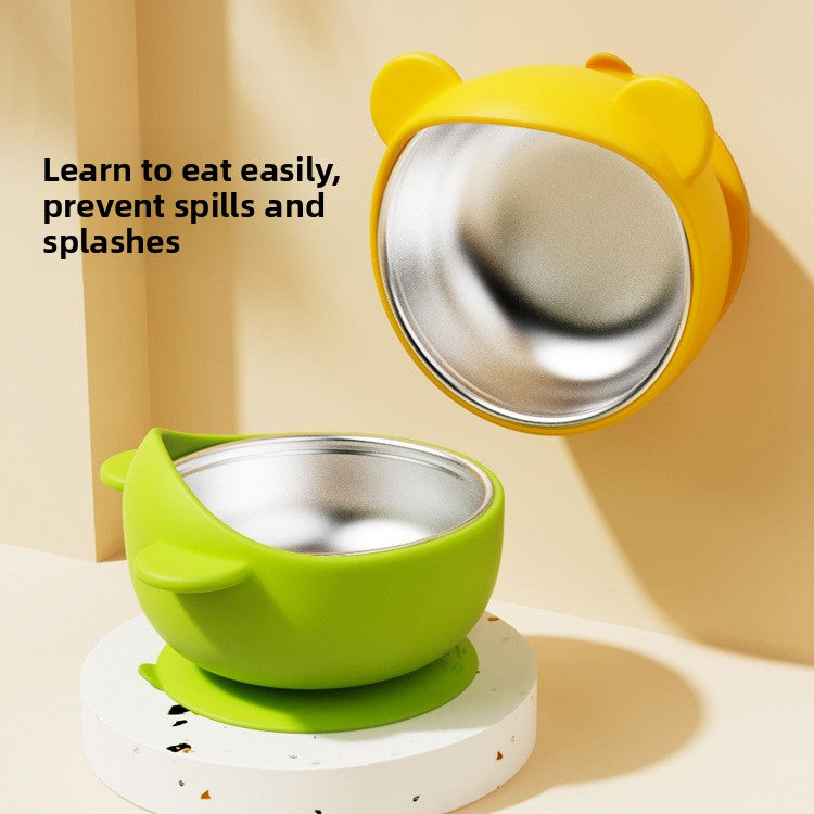 Children's silicone bowls