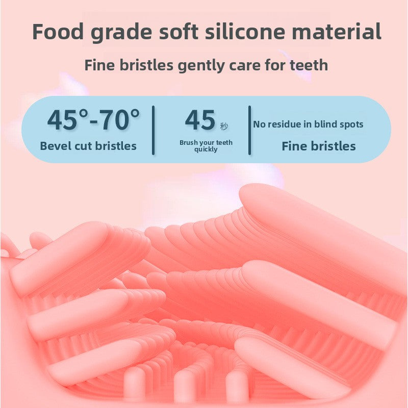 Children's silicone new electric toothbrush