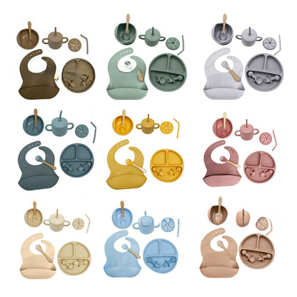Children's Silicone Tableware Set