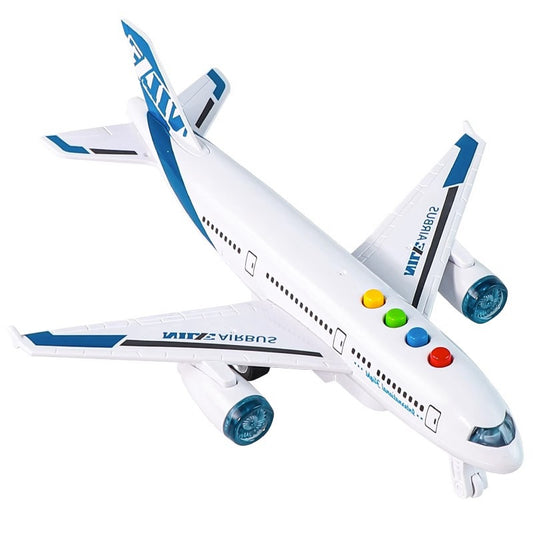 Children's Simulation Aircraft Toy with Light and Music