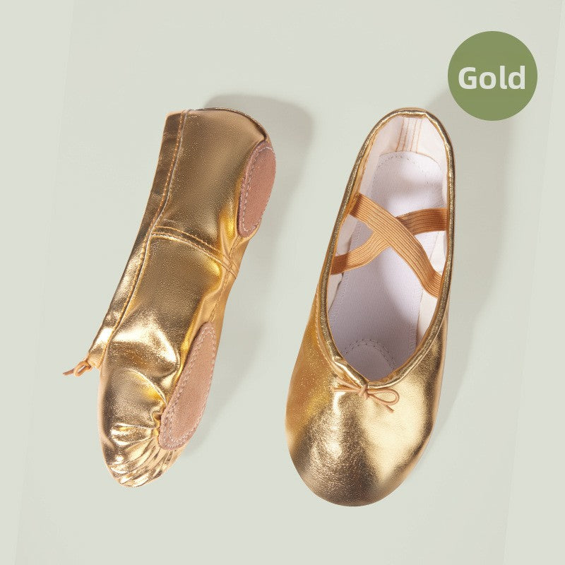 Children's Soft Bottom PU Leather Dance Shoes