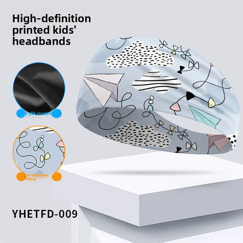 Children's Sports Headband with Sweat Absorption