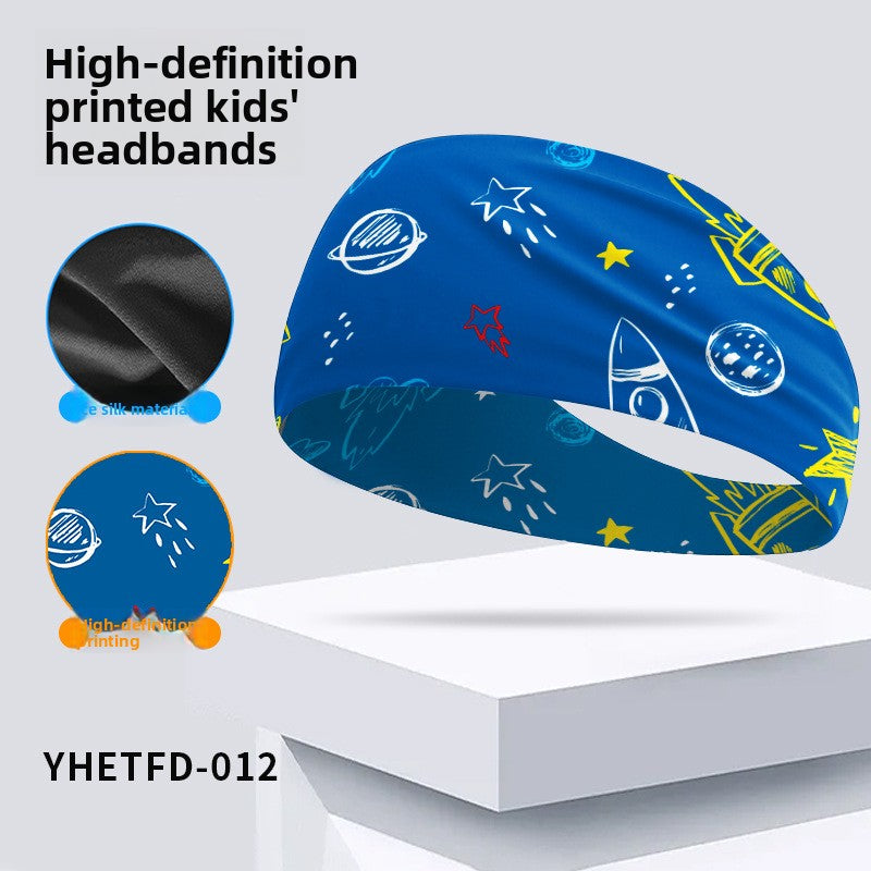 Children's Sports Headband with Sweat Absorption