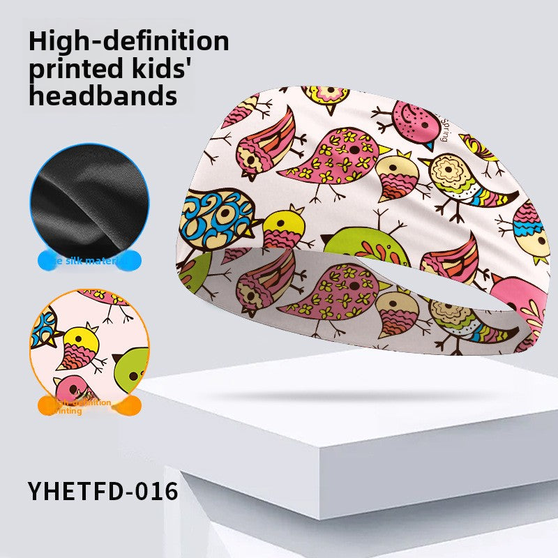 Children's Sports Headband with Sweat Absorption