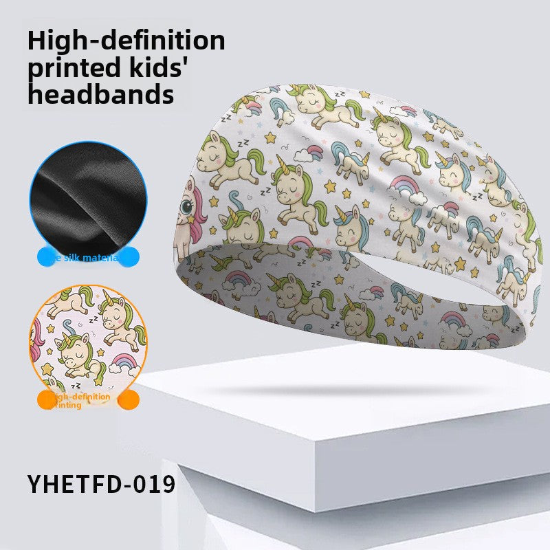 Children's Sports Headband with Sweat Absorption