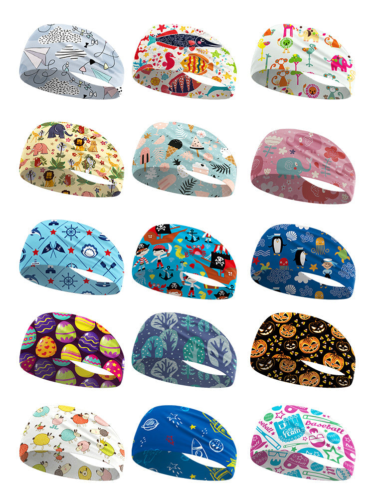 Children's Sports Headband with Sweat Absorption