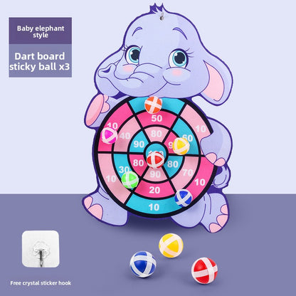 Children's sticky ball target