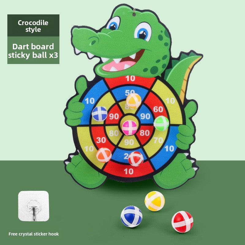 Children's sticky ball target