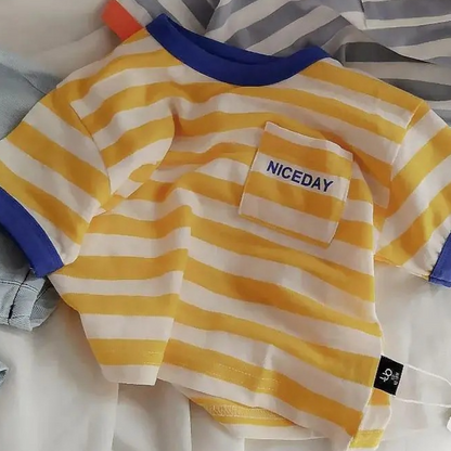 Children's Striped Cotton T-shirt