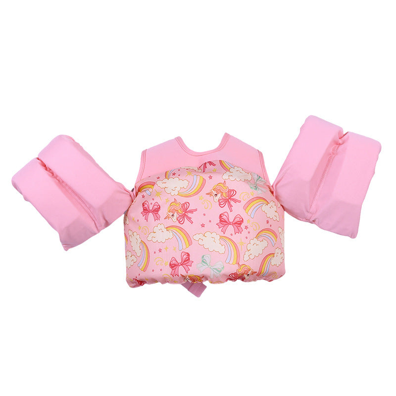 Children's Swimming Aid Vest with Double Arm Rings