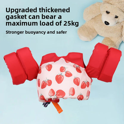 Children's Swimming Aid Vest with Double Arm Rings
